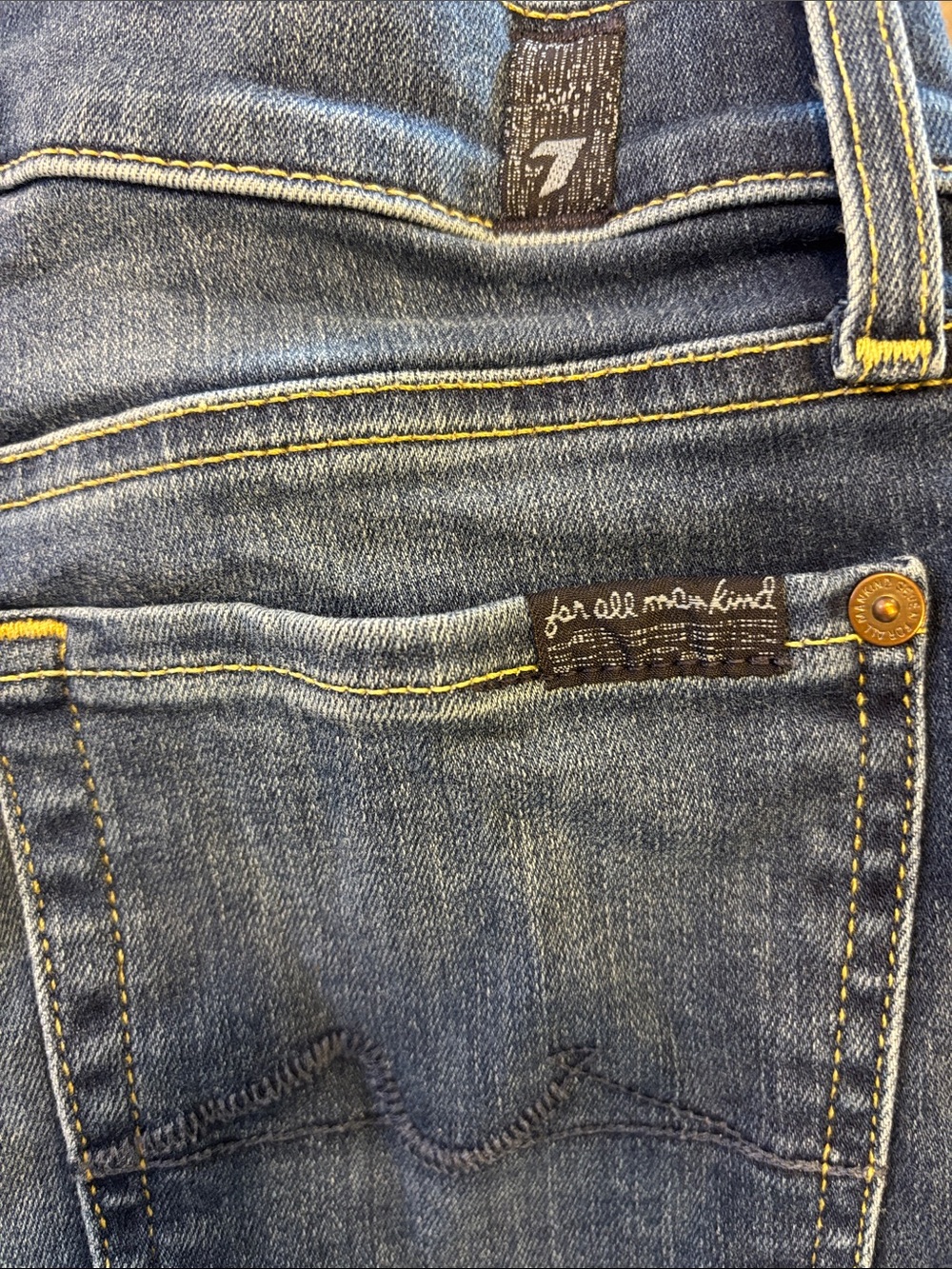 Women’s Size 27 Seven For All Mankind Y2K Skinny Jeans - Picture 9 of 10